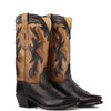 Women's Cowboy Boots Black and Brown LF1531E