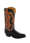 Women's Cowboy Boots Black and Brown LF1531E