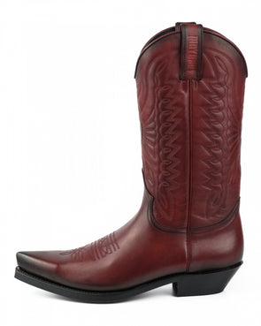 Unisex Cowboy Boots (Texas) Model 1920 Vintage Red 476 (Mayura Boots) | Cowboy Boots Portugal