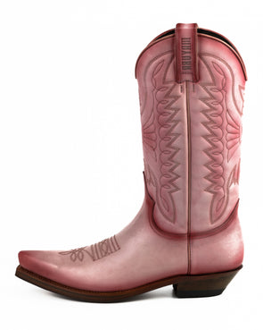 Bottes de cowboy unisexes (Texas) Modèle 1920 Vintage Pink (Bottes Mayura) | Bottes de cowboy Portugal