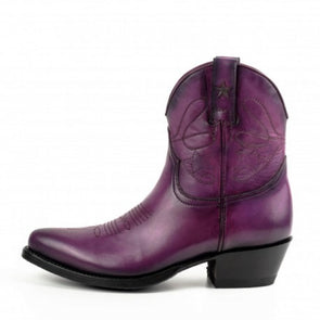 Botas de Senhora Cowboy (Texanas) Modelo 2374 Vintage Roxo  (Mayura Boots) | Cowboy Boots Portugal
