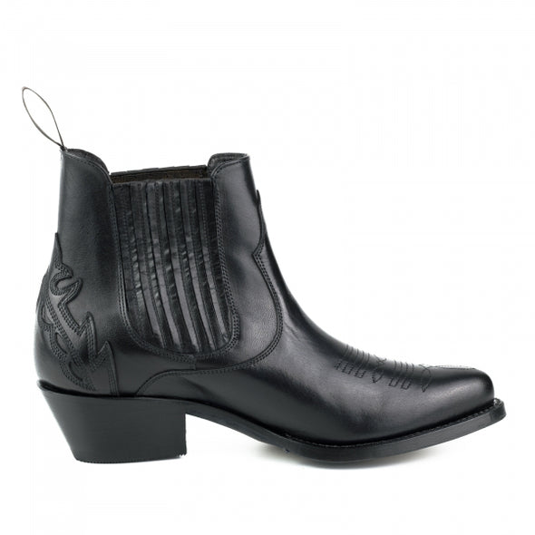 Botas de Senhora Cowboy (Texanas) Modelo 2487 Marilyn Preto (Mayura Boots) | Cowboy Boots Portugal