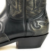 Botas de Homem e Mulher Cowboy (Texanas) Preto e Cinzento Prata 1927-C Milanelo Bone / Pull Oil Negro (Mayura Boots)