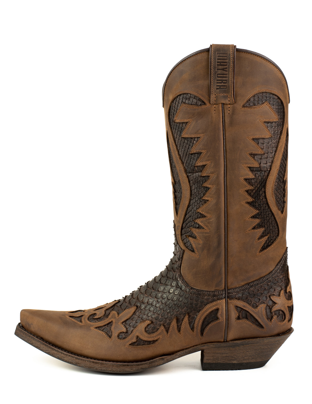 Sancho Boots Bottes de cowboydation Bottes de motard 6732 Marron/noir - Marron/noir, 36 EU Sancho Boots Bottes de cowboydation Bottes de motard 6732 Marron/noir - Marron/noir, 36 EU