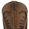 Desert Boots pour hommes en cuir huilé marron foncé 2567