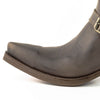 Men's Gray Cowboy Ankle Boots 14 Nairobi Ceniza